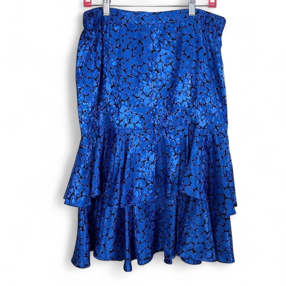 Blue Floral Women's Skirt